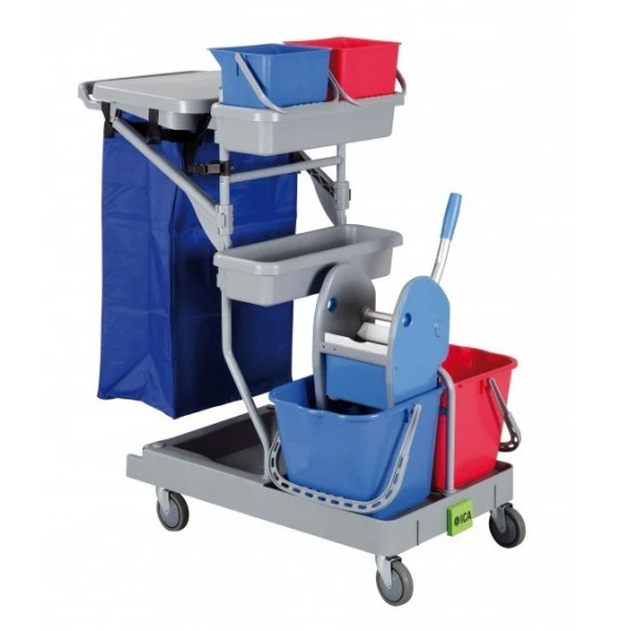 Chariot de nettoyage professionnel utilisé par B.A.M SERVICES