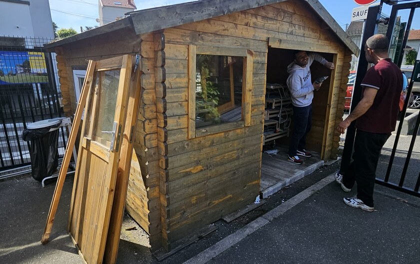 Déplacement de cabane autour de Noisy-le-Sec